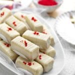 Red Velvet Chocolade Bars Kookmutsjes