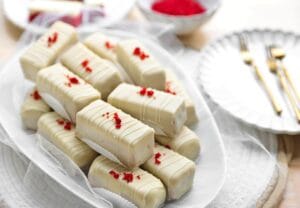 Red Velvet Chocolade Bars Kookmutsjes