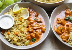 Rijst met groenten en kip Kookmutsjes