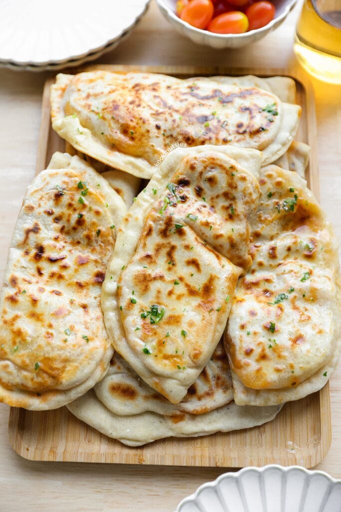 Naan Gevuld met Butter Chicken eindresultaat Kookmutsjes