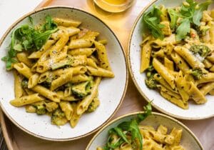 Penne met Kip en Broccoli Kookmutsjes