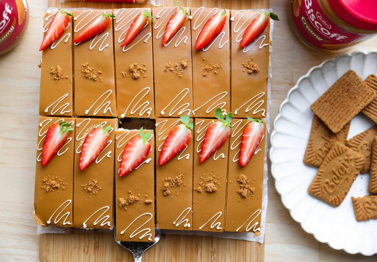 Romige Biscoff Gebakjes (No Bake)