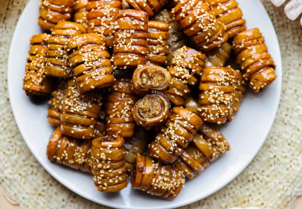 Chebakia met Notenvulling