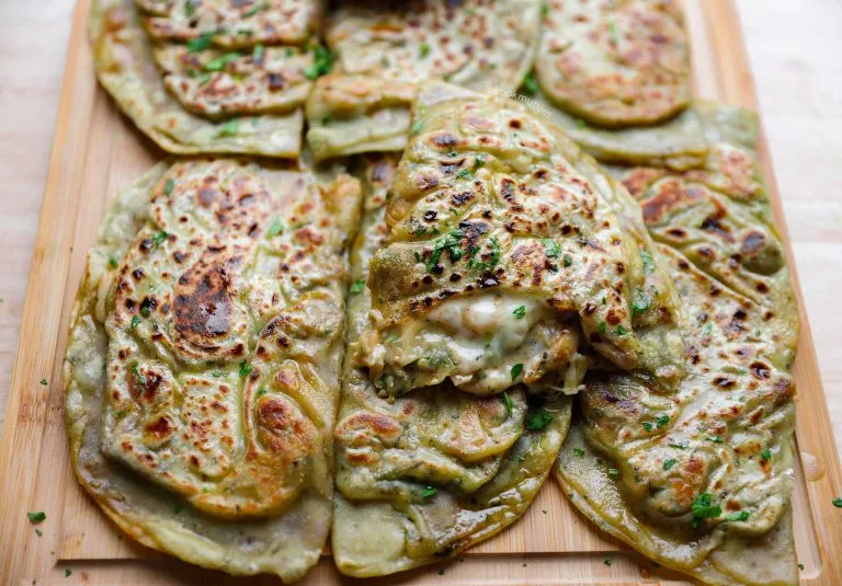 Flatbread met Kip Pesto