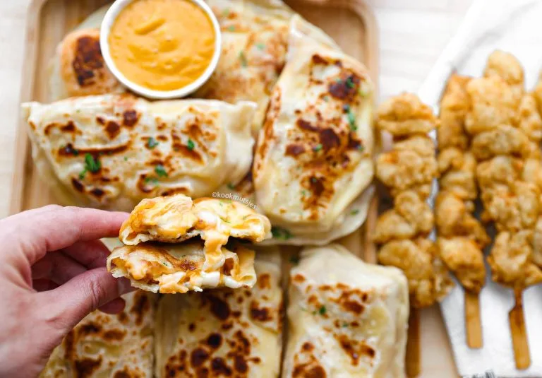 Flatbread met Krokante Kip