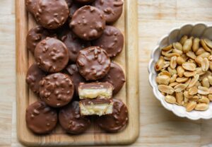 Chocolade Karamel Koekjes Kookmutsjes