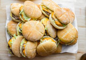 Hamburgerbroodjes Kookmutsjes