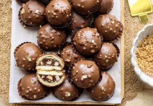 Romige Ferrero Koekjes Kookmutsjes