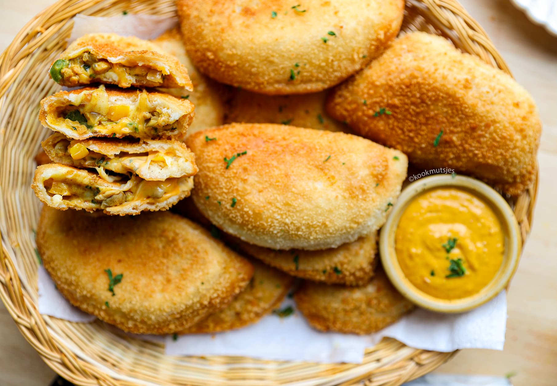 Crunchy Kipbroodjes