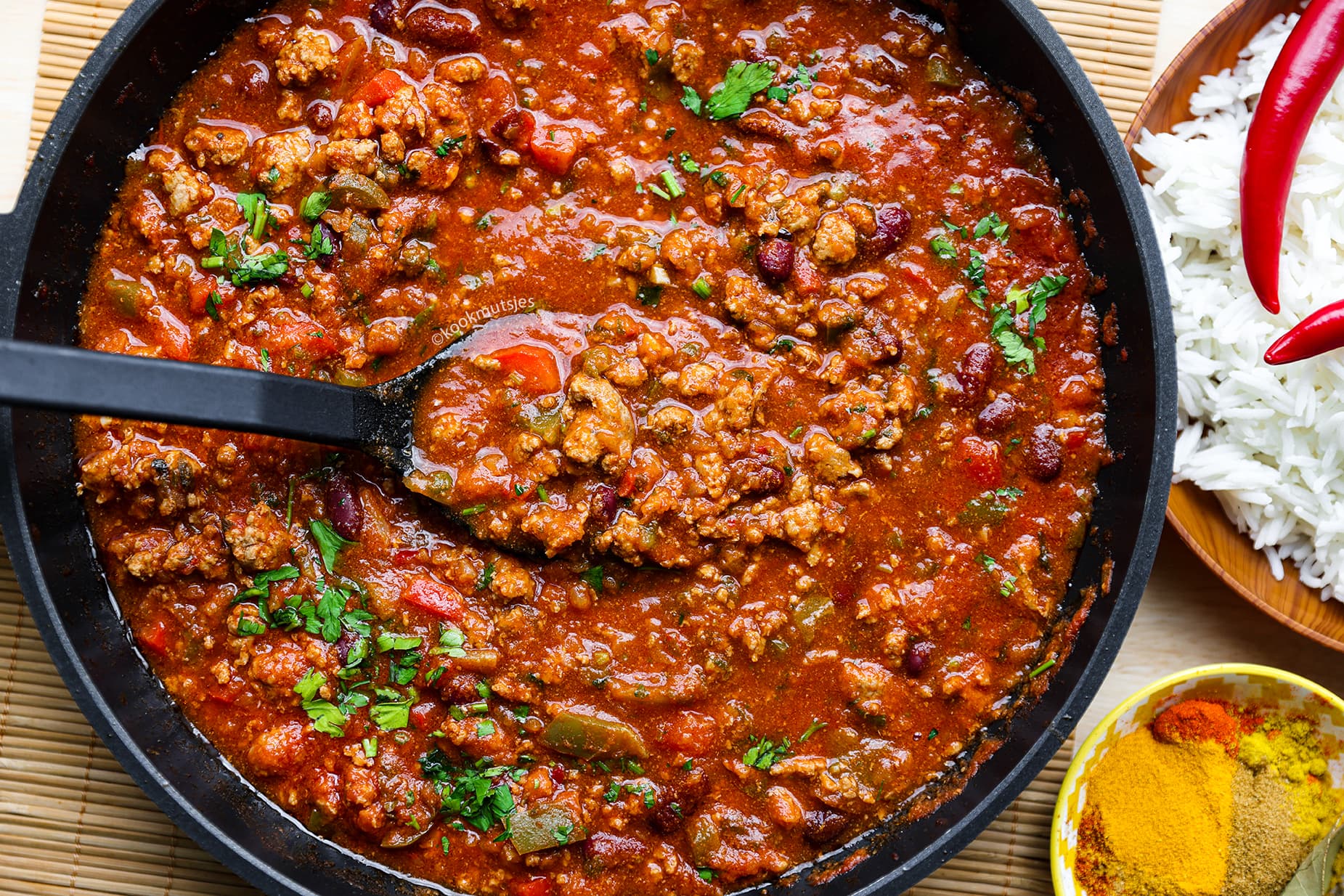 Chili Con Carne met Gehakt