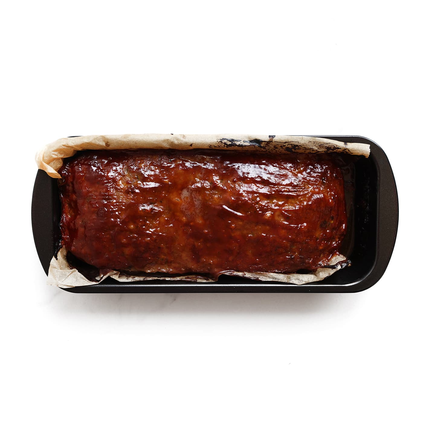 Meatloaf bakken in de oven met de sticky saus