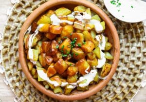 Patatas bravas recept