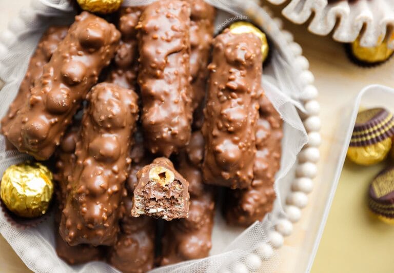 Makkelijke Ferrero Bars (No Bake)
