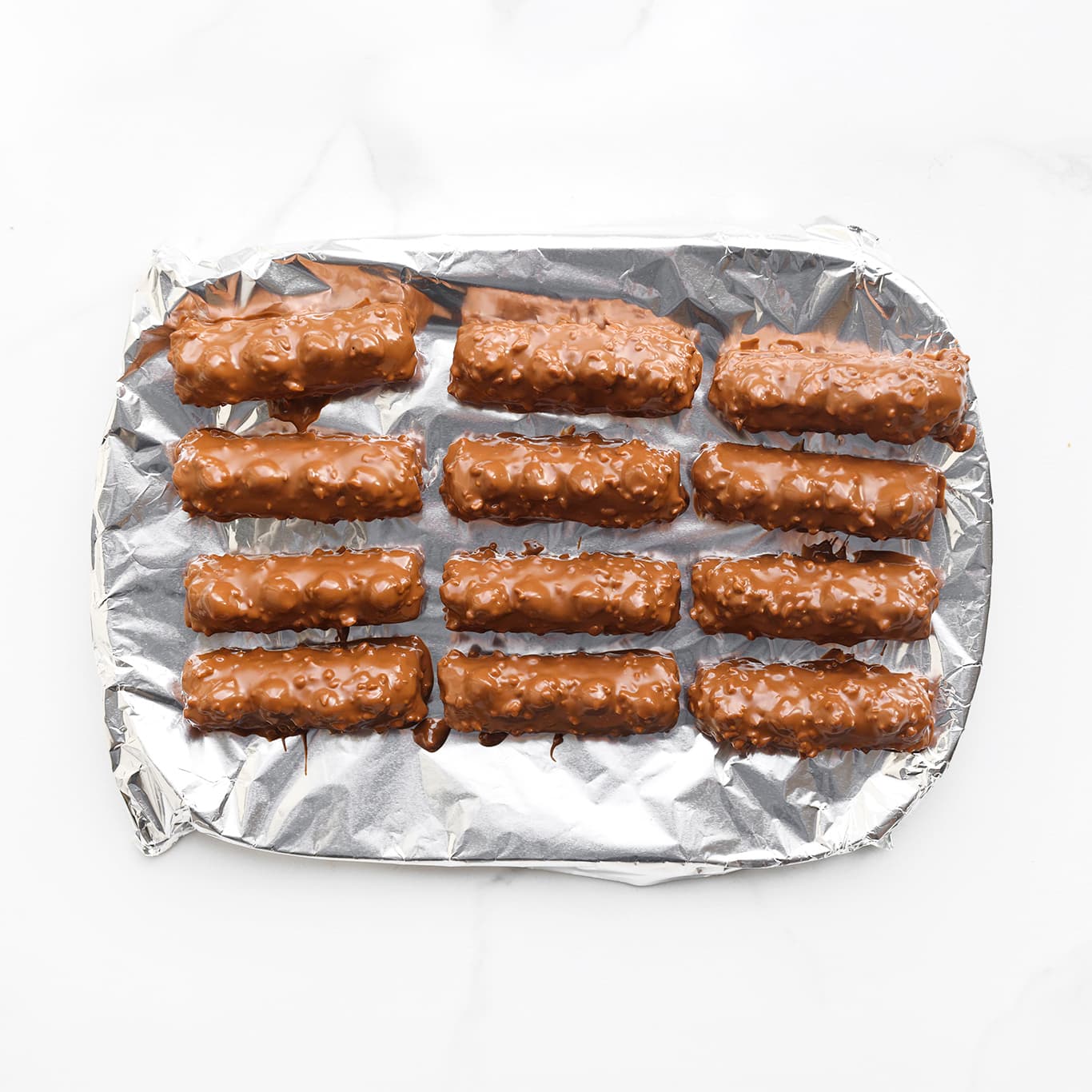 Chocolade stevig laten worden
