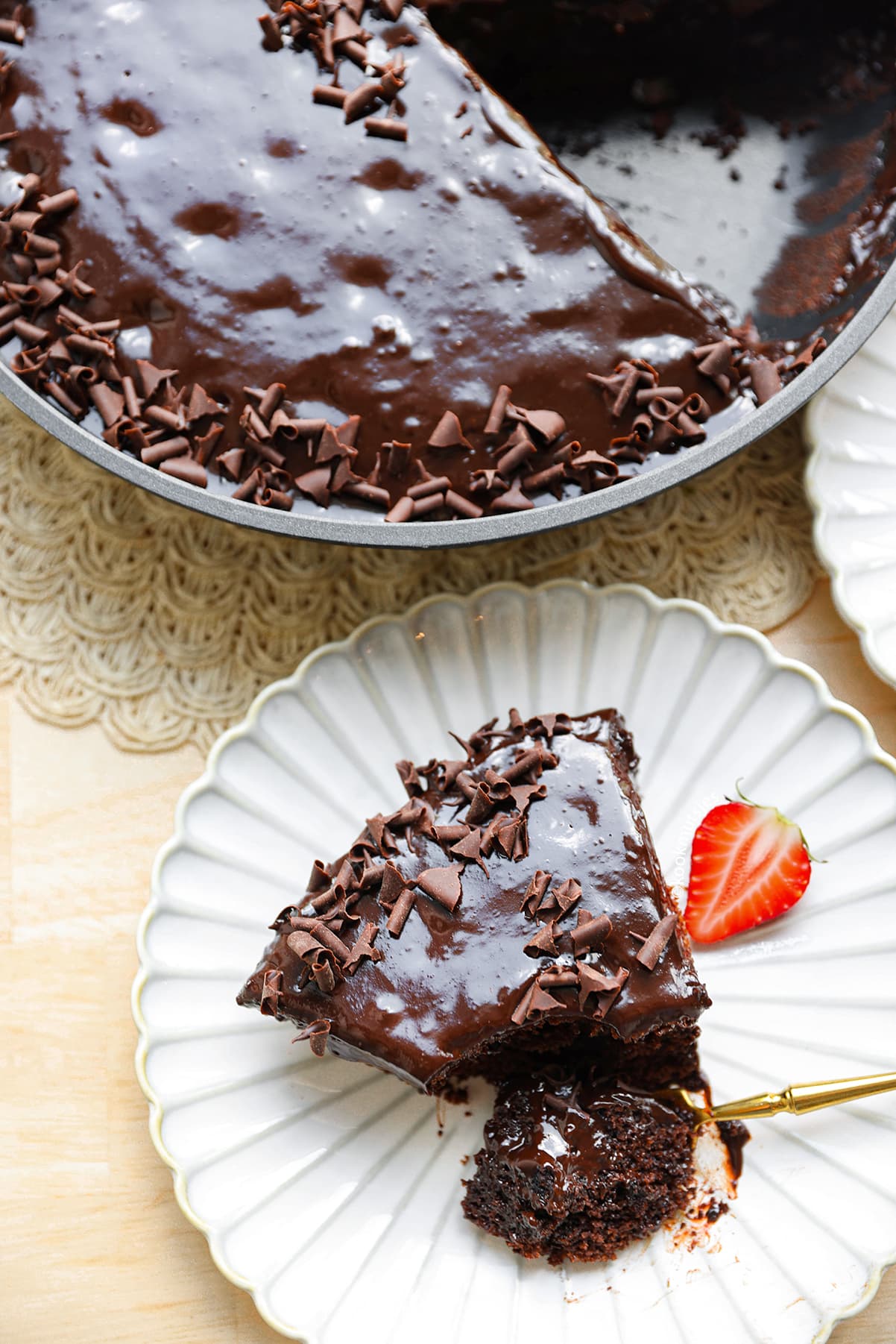 chocoladecake zonder oven
