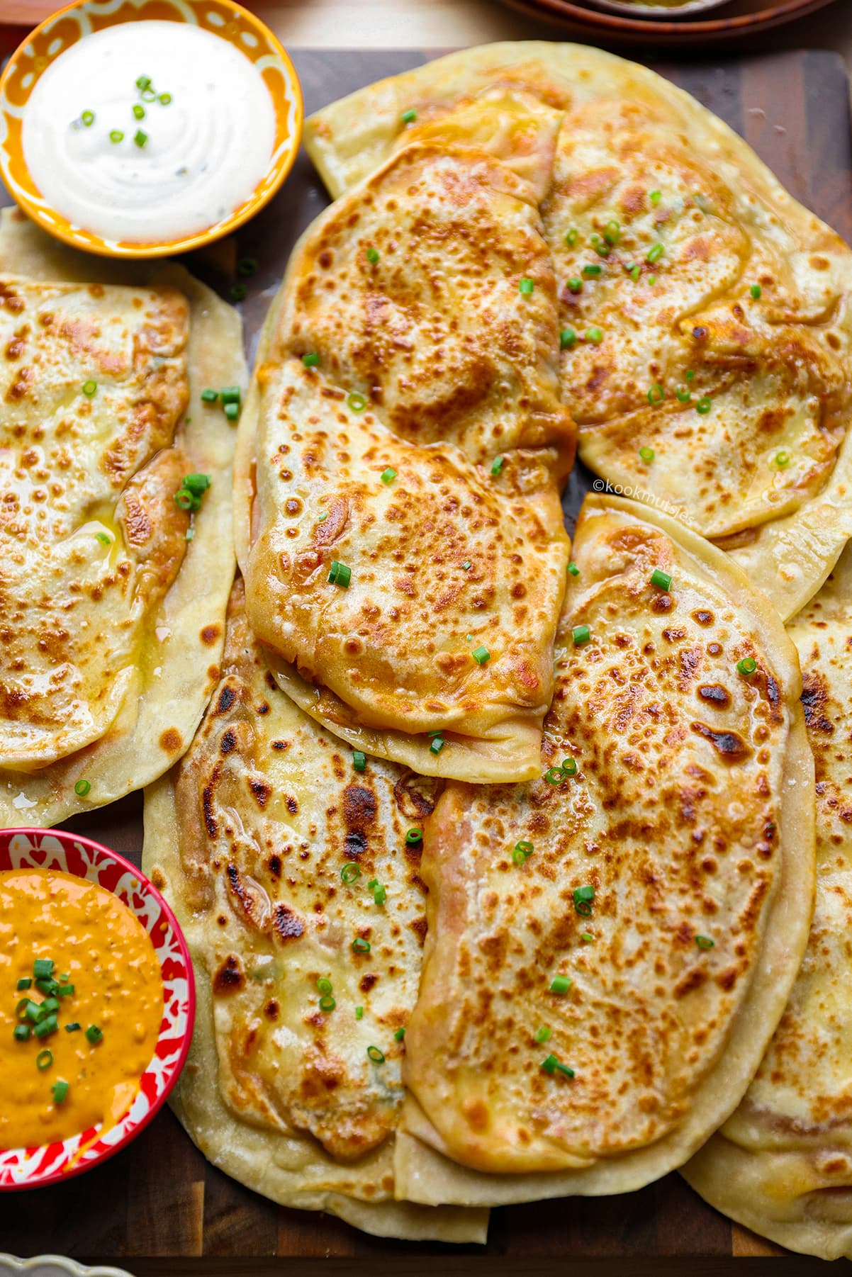 Kip Fajita Flatbread recept maken