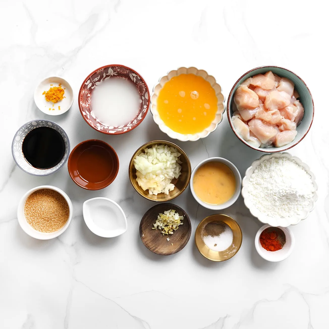 Ingredienten klaar leggen