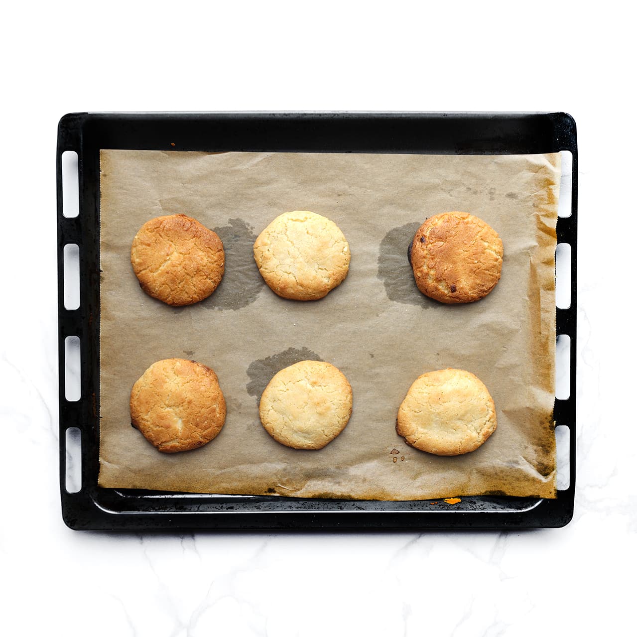 Koekjes bakken in de oven