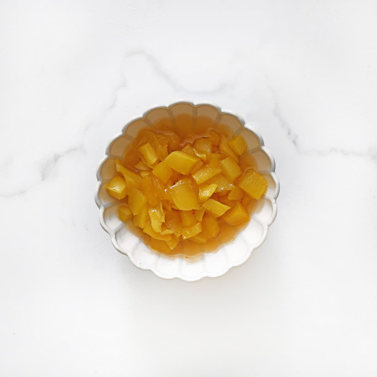 Mango laten afkoelen