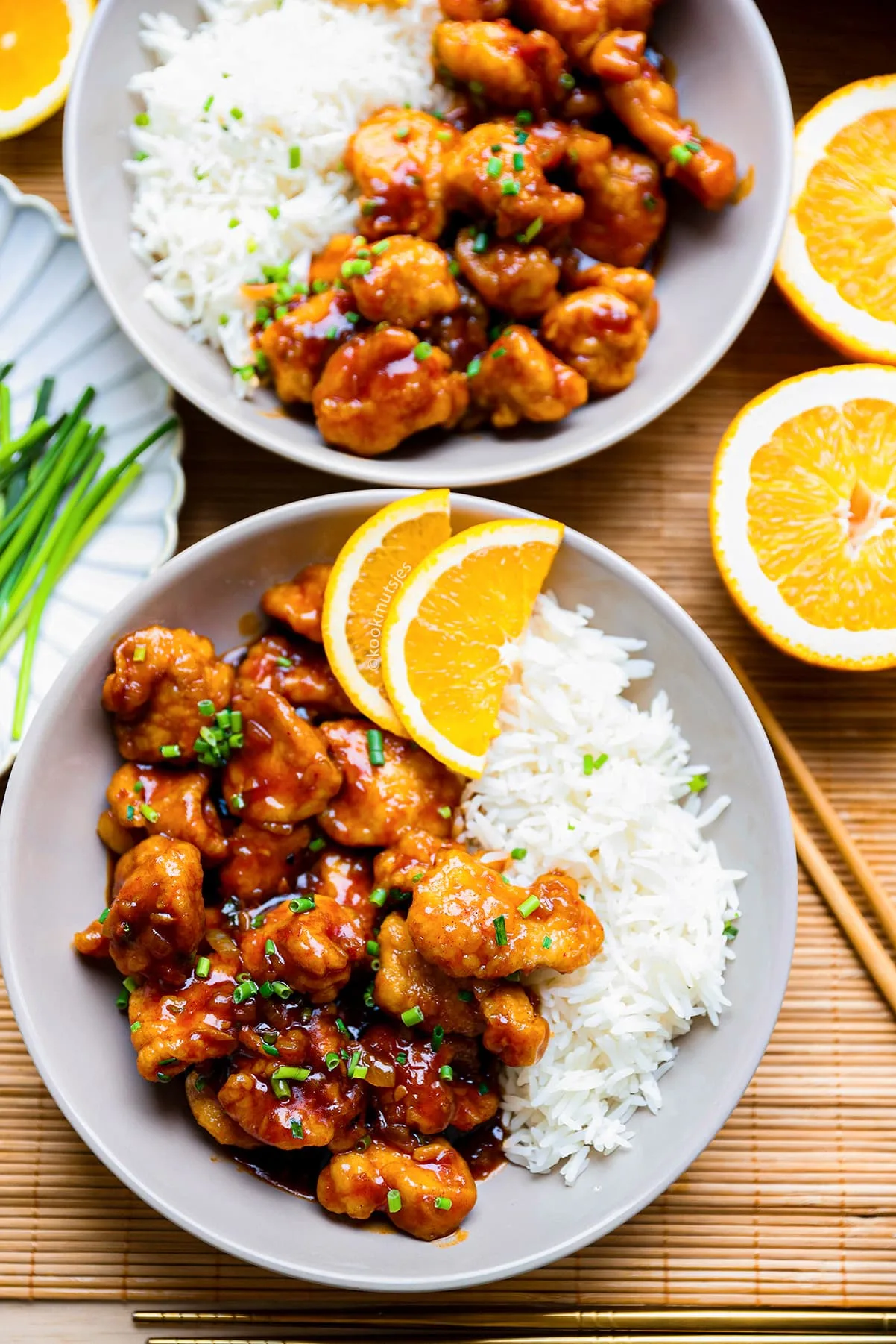 Orange chicken recept maken
