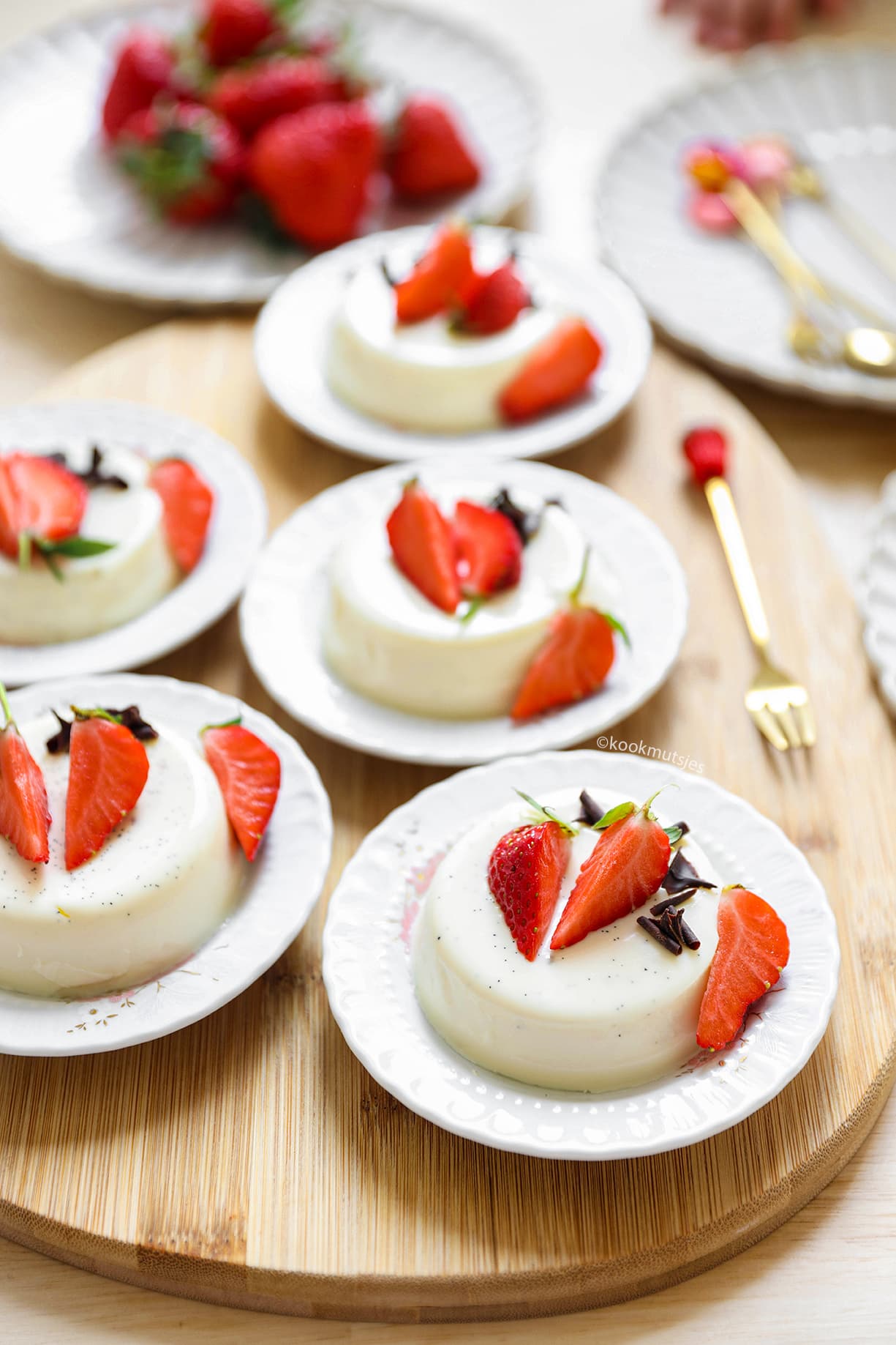 Panna cotta recept Kookmutsjes eindresultaat