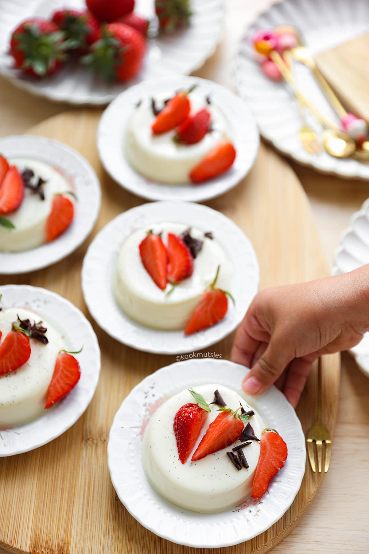 Panna cotta recept