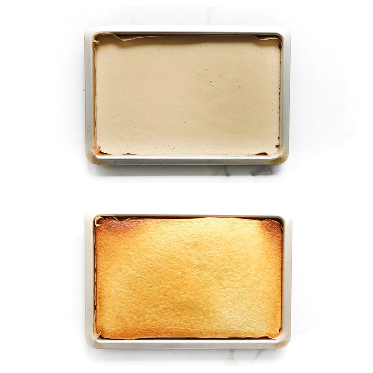 Vanillecake Bakken en Laten Afkoelen voor Dot Cakes