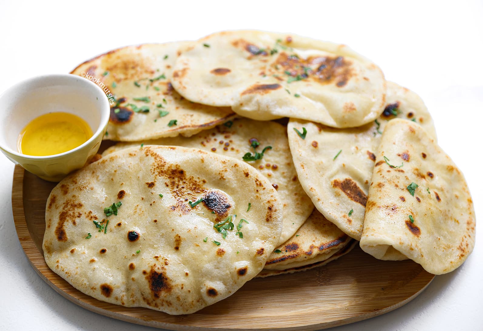 Naanbrood Zonder Gist