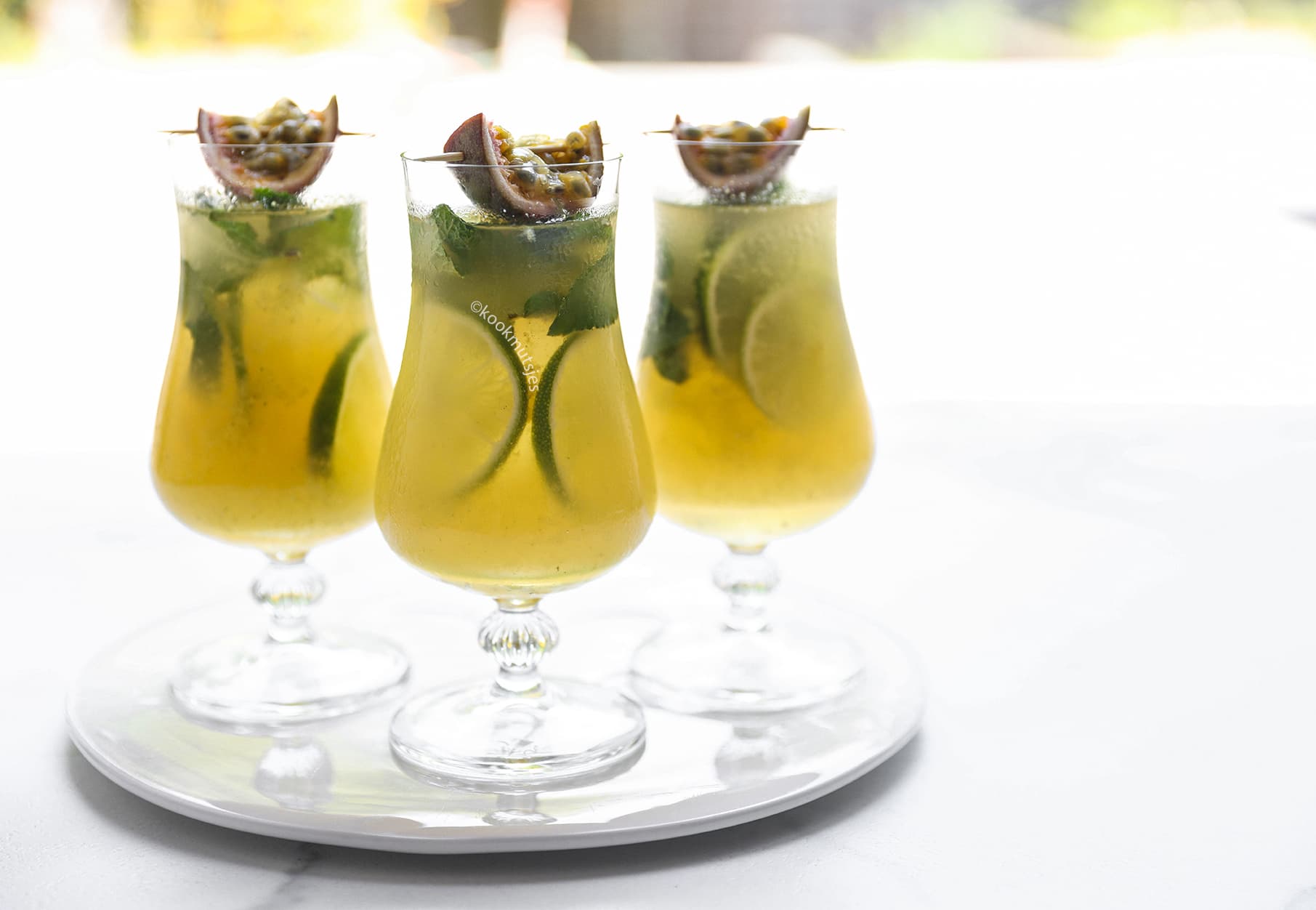 Mocktail met Passievrucht
