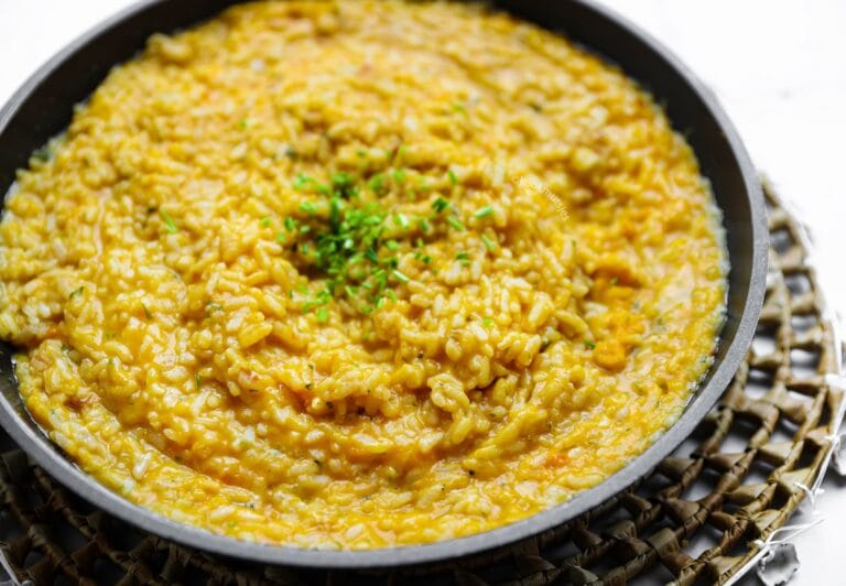 Pompoen risotto