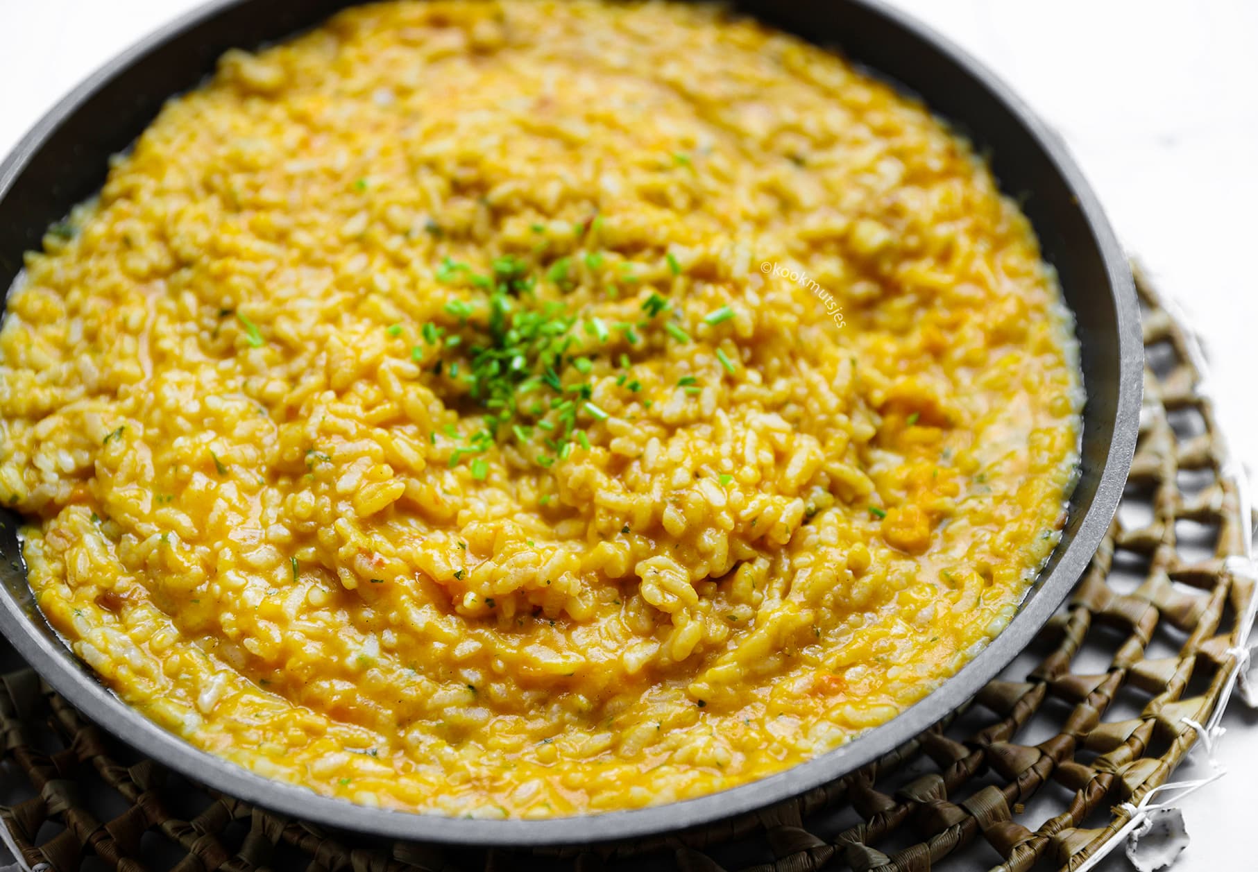 Pompoen risotto
