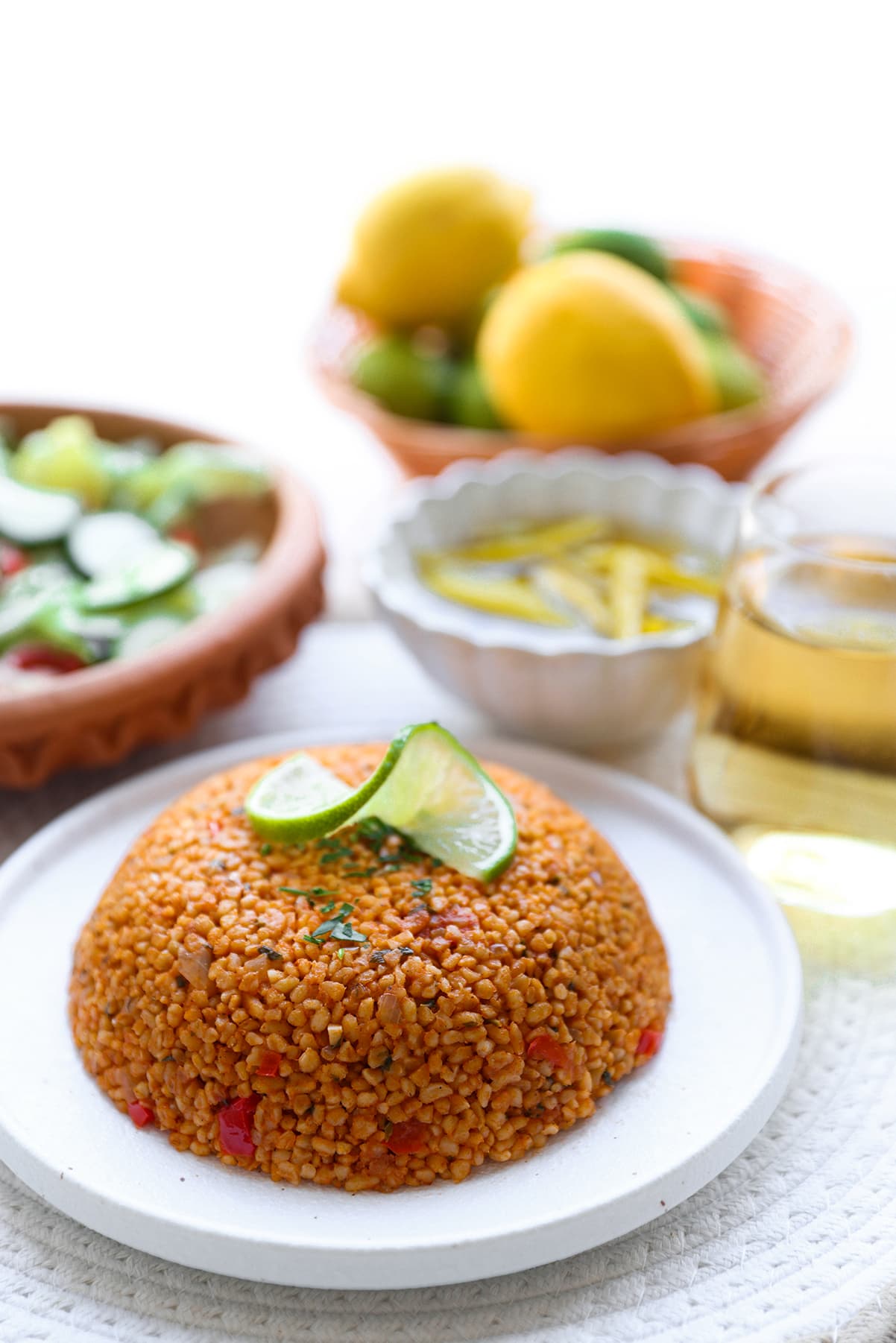 Bulgur Pilavi met Paprika