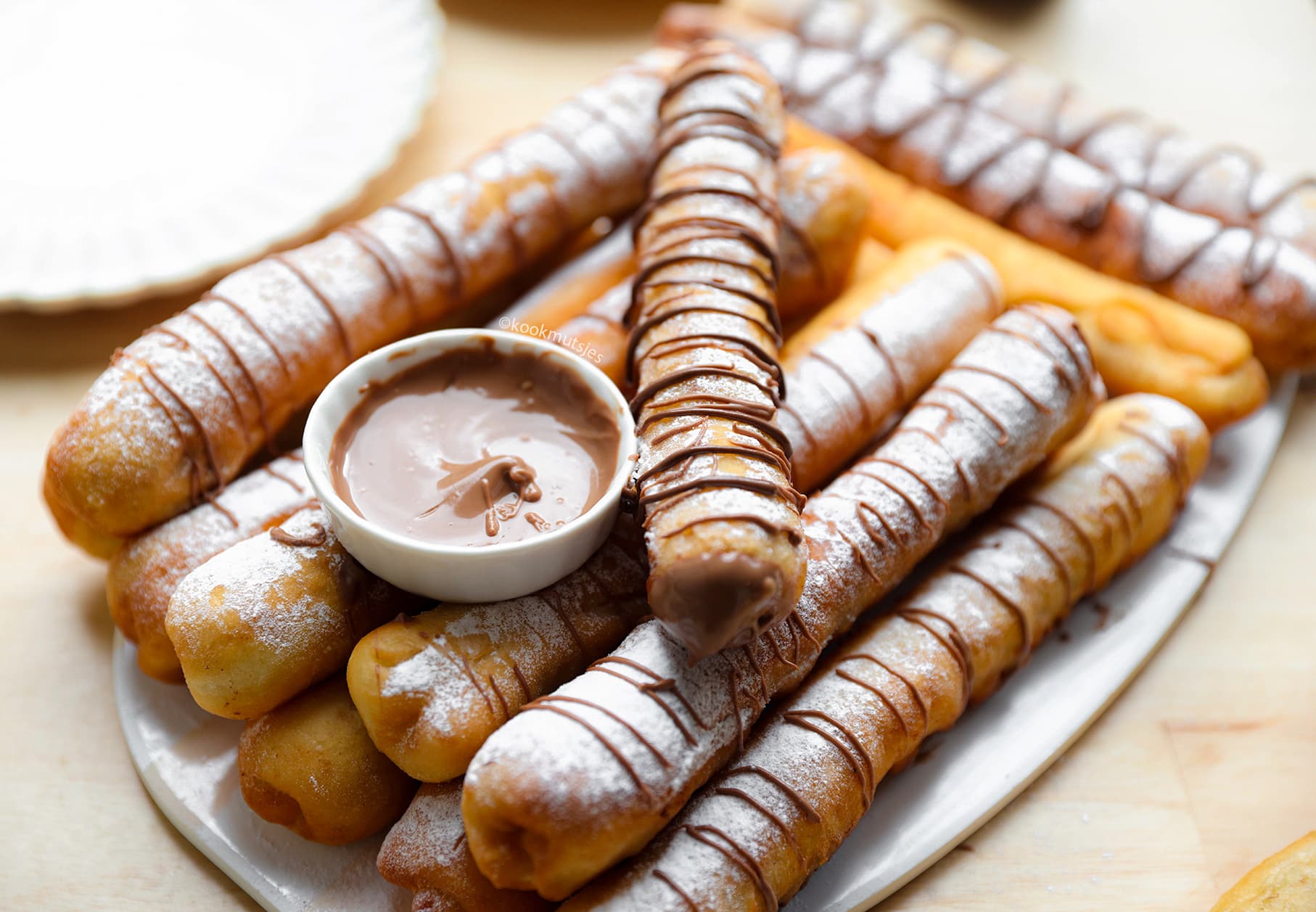 Chocolade Long Donuts