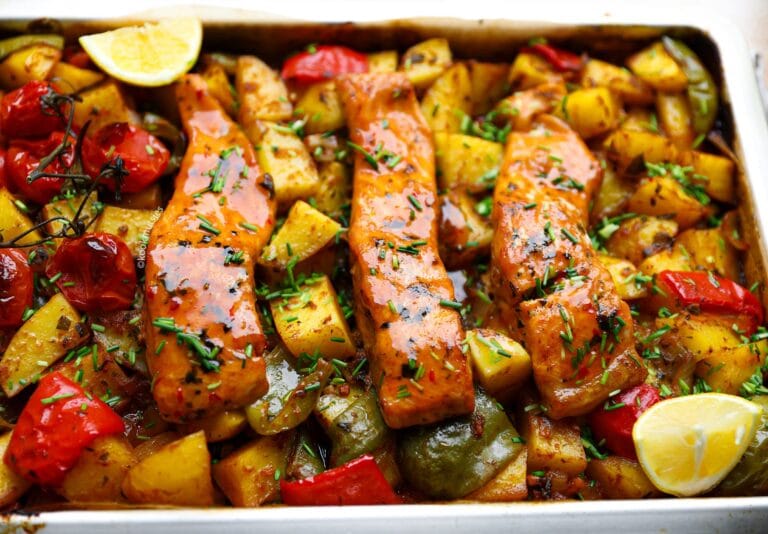 Traybake met Zalm