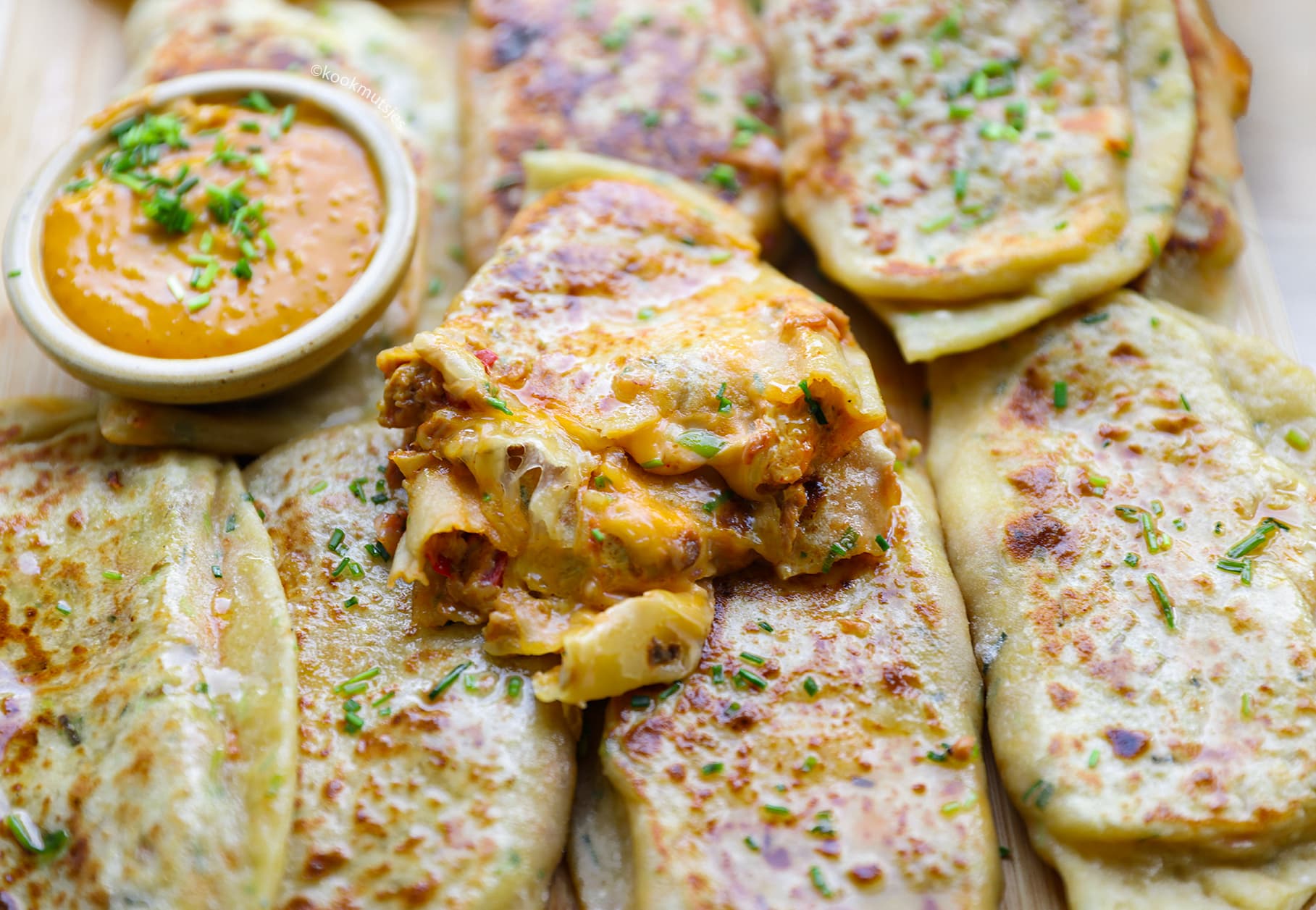 Aardappelbroodjes met Tonijn en Kaas