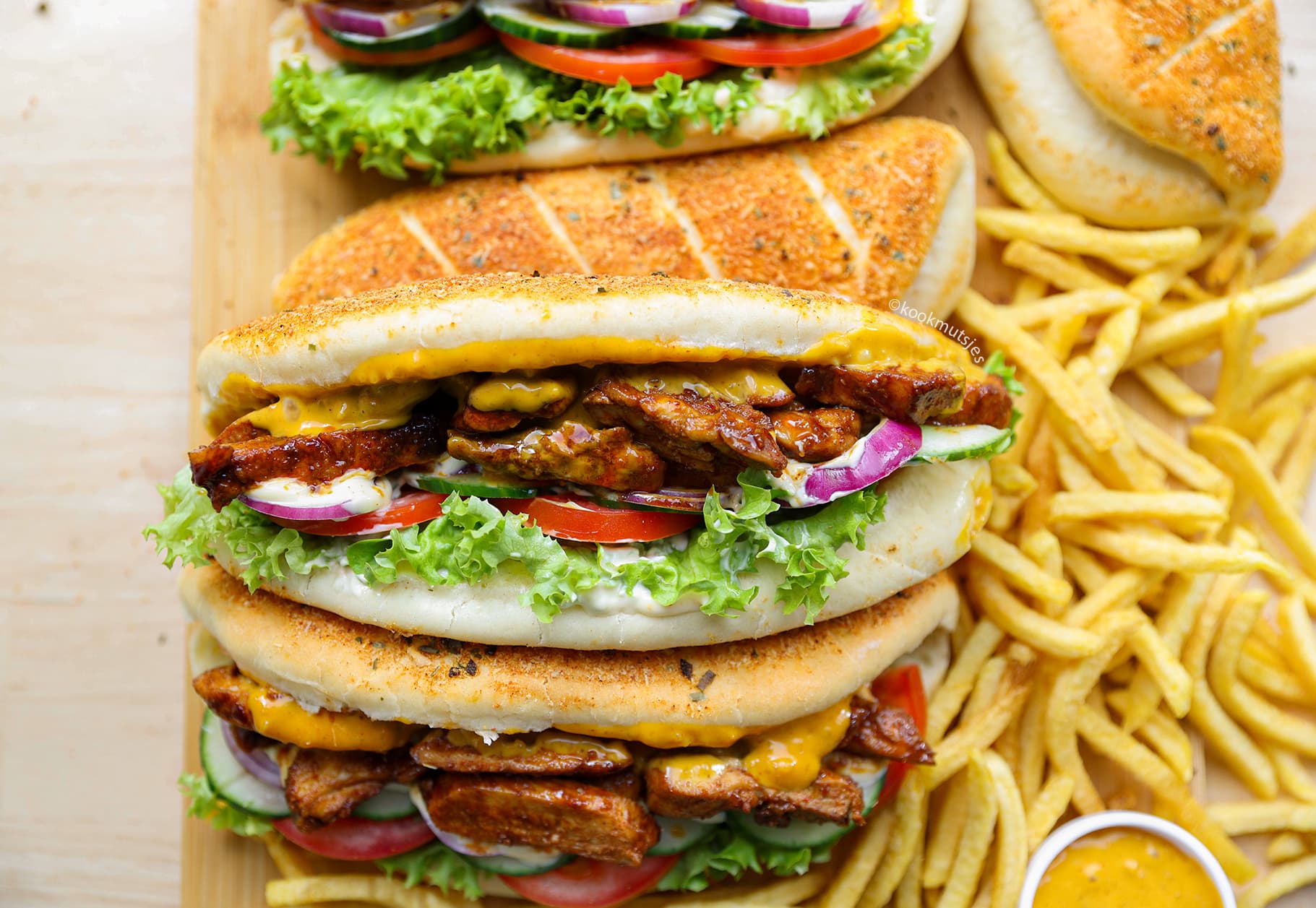 Parmezaanse Subway Broodjes